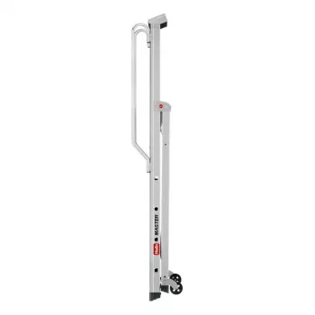 HAILO Master P80 aluminiowa mobilna drabina ze schodkami i podestem, 5 stopni, 150 kg, EN 131