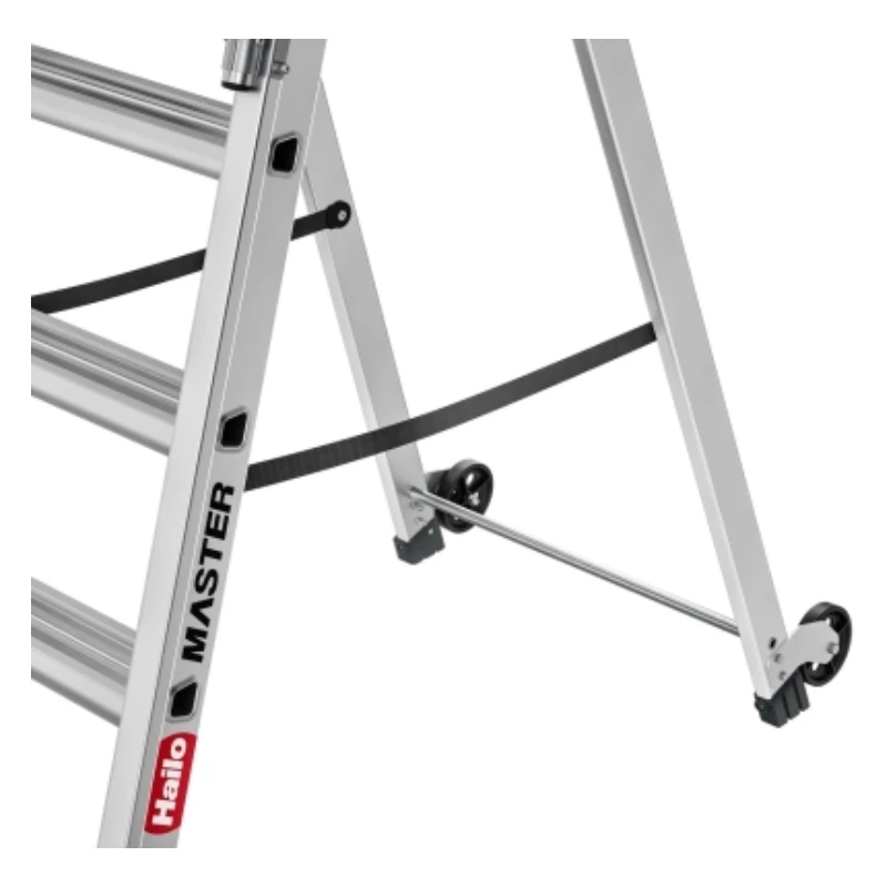 HAILO Master P80 mobilna drabina platformowa, aluminium, 7 stopni