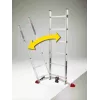HAILO ProfiLOT Drabina uniwersalna S100, aluminium, 3x12 stopni, 150 kg, EN 131 Professional