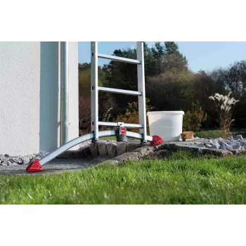 HAILO ProfiLOT Drabina uniwersalna S100, aluminium, 3x12 stopni, 150 kg, EN 131 Professional