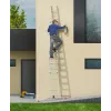 Hailo S100 ProfiLOT Drabina kombinowana, aluminium, 2x6+1x5 szczebli, 3-częściowa, maks. obciążenie 150 kg