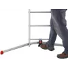 Hailo S100 ProfiLOT Drabina kombinowana, aluminium, 2x6+1x5 szczebli, 3-częściowa, maks. obciążenie 150 kg