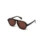 HALLY&SON DEUS Unisex Okulary Przeciwsłoneczne DH507S03 (55/15/145 mm) UV400
