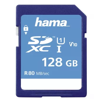 Hama 128 GB SDXC UHS-I Class 10 Karta pamięci 00213111