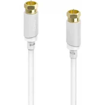 Kabel koncentryczny Hama do routera kablowego, sieci, wtyk F, 75 omów, 120 dB, 3,00 m 00202033