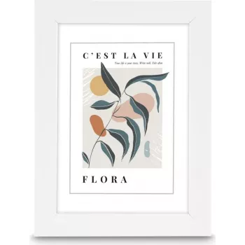 Hama Flora Plastikowa Rama, Biała, 20 x 30 cm 00193321