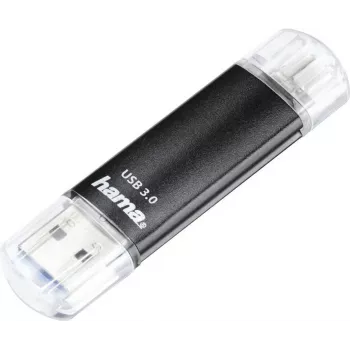 Hama Laeta Twin Pendrive USB 128 GB, USB Type-A i Micro-USB, USB 3.2 Gen 1, Czarny 00181099