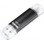 Hama Laeta Twin Pendrive USB 128 GB, USB Type-A i Micro-USB, USB 3.2 Gen 1, Czarny 00181099
