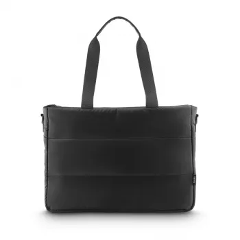 Torba shopperska na laptop Hama Stepp, pikowana, do 44 cm (17,3 cala), czarna 00231034