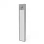 HAMA LED Night Light z czujnikiem ruchu i zmierzchu, ładowalna, magnetyczna, aluminiowa, 21 cm, srebrna