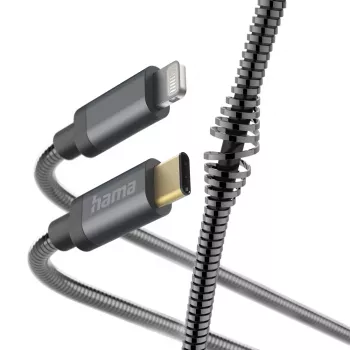 Hama Metal USB-C to Lightning Cable 1.5m Anthracite