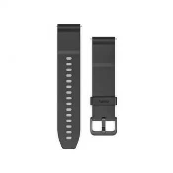 Hama NFC Payment Wristband, płatność zbliżeniowa, do zegarka/smartwatcha, 20 mm, czarny 00178657