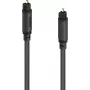 Hama Optyczny kabel audio, Toslink męski do Toslink męski, 0,75 m, Czarny 00202015