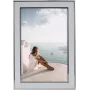 Hama Santorini pojedyncza ramka na zdjęcia - aluminium - szkło - srebrna - matowa - na stół/ścianę - 13 x 18 cm 00193106