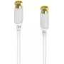 Kabel SAT Hama, wtyk F do wtyku F, pozłacany, 5,0 m, 120 dB (00202021)