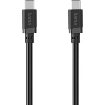 Kabel do ładowania Hama USB-C na USB-C, 60 W Power Delivery, 0,5 m, czarny 00201819