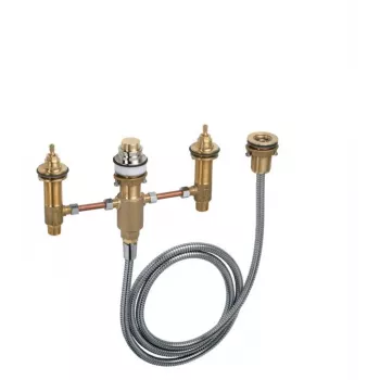 Hansgrohe Bateria wannowa HG 4-otworowy zestaw podstawowy podtynkowy natynkowy