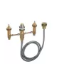 Hansgrohe Bateria wannowa HG 4-otworowy zestaw podstawowy podtynkowy natynkowy