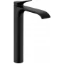Hansgrohe Vivenis Bateria umywalkowa jednouchwytowa 250 Matt Black z zestawem odpływowym klik-klak