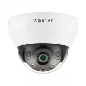 HANWHA VISION QND-6012R1 2MP Wewnętrzna Stałopozycyjna Kamera Kopułowa IP z Obiektywem 2.8mm, IR, WDR, PoE