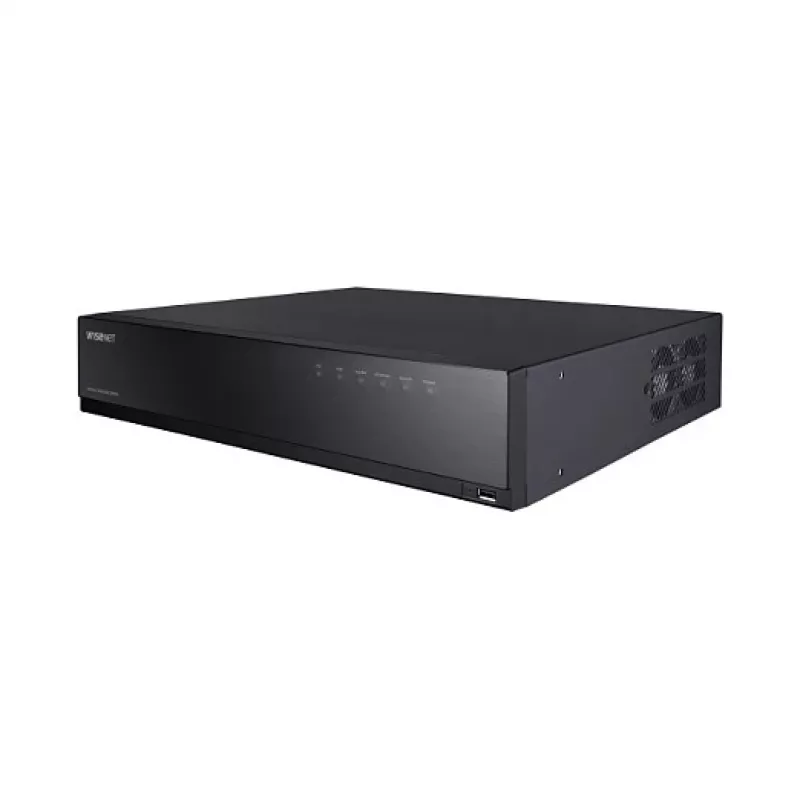 HANWHA WISENET HRX-1635 16-kanałowy hybrydowy rejestrator wideo, 4K HDMI, 40TB pamięci, H.265