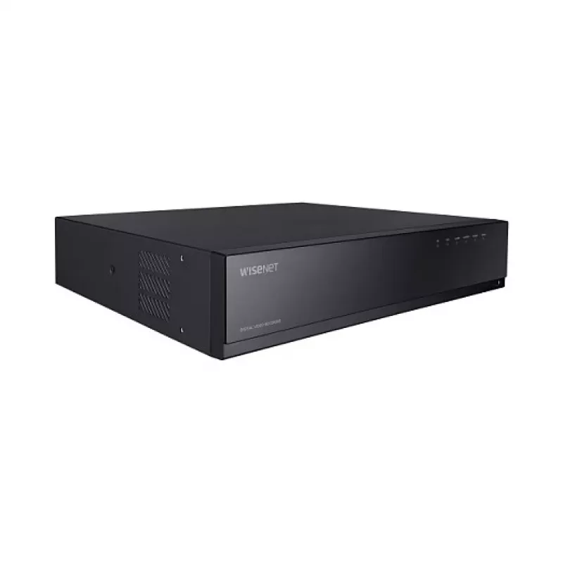 HANWHA WISENET HRX-1635 16-kanałowy hybrydowy rejestrator wideo, 4K HDMI, 40TB pamięci, H.265