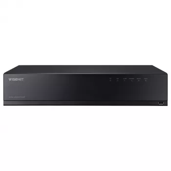 HANWHA WISENET HRX-1635 16-kanałowy hybrydowy rejestrator wideo, 4K HDMI, 40TB pamięci, H.265