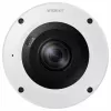 Hanwha XNF-9013RV 12MP zewnętrzna kamera IP typu rybie oko z PoE, IR, IP66, IK10