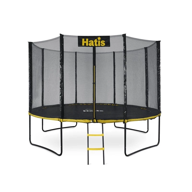 Trampolina Hatis 366 cm z siatką i drabinką
