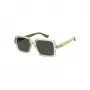 HAVAIANAS Unisex Manaus Okulary przeciwsłoneczne MANAUS-40G - Zielone szkła, czarna oprawka, 52/19/145 mm