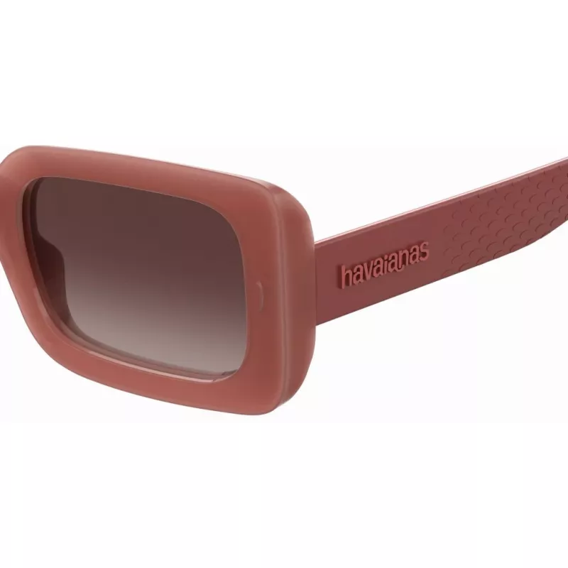 HAVAIANAS Women's Sampa-2LF Sunglasses - Black Frame, Grey Lens, 51mm