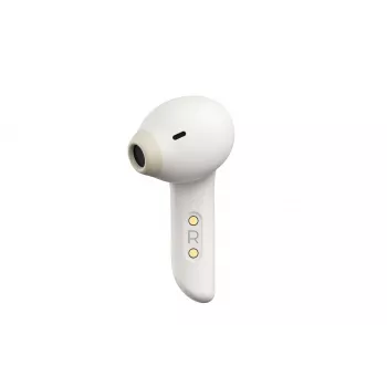 HAVIT TW974 Modern Buds Prawdziwie bezprzewodowe słuchawki douszne stereo z Bluetooth 5.3, przetwornikami 10mm, IPX4, sterowaniem dotykowym, etui ładującym USB-C, 20h łącznego odtwarzania – Beżowe