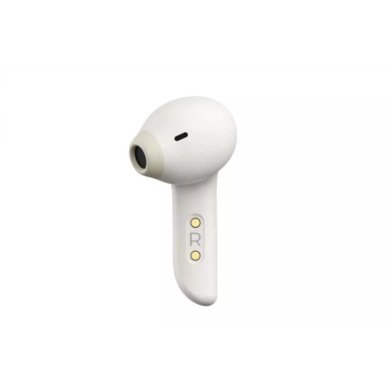HAVIT TW974 Modern Buds Prawdziwie bezprzewodowe słuchawki douszne stereo z Bluetooth 5.3, przetwornikami 10mm, IPX4, sterowaniem dotykowym, etui ładującym USB-C, 20h łącznego odtwarzania – Beżowe
