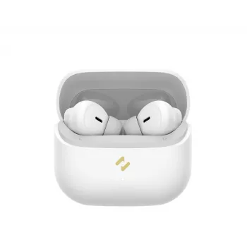 HAVIT TW982 True Wireless Stereo Earbuds z Bluetooth 5.3, sterowaniem dotykowym, odpornością IPX4 i etui ładującym – biały