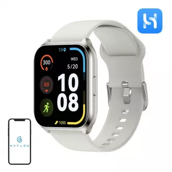 Haylou LS02 Pro Smartwatch - 1.85 cala TFT LCD, Srebrny, IP68, Bateria 10 dni