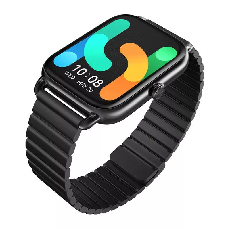HAYLOU RS4 Plus Smartwatch Black – 1.78 inch AMOLED, IP68, Heart Rate & SpO2, 10-Day Battery