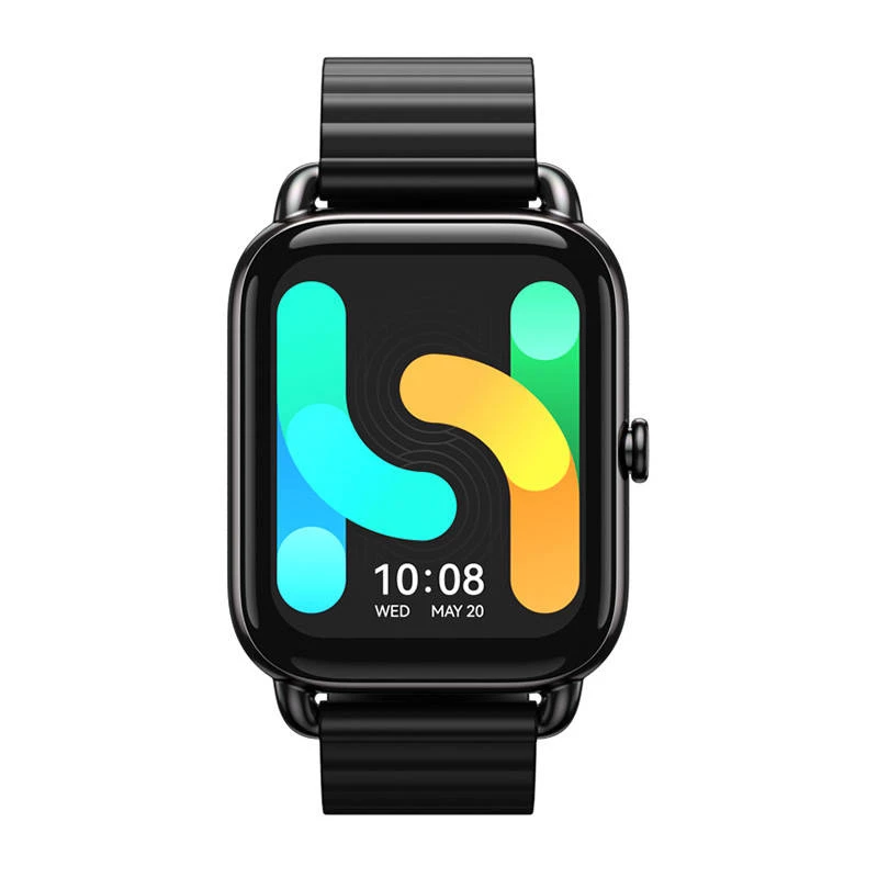 HAYLOU RS4 Plus Smartwatch Black – 1.78 inch AMOLED, IP68, Heart Rate & SpO2, 10-Day Battery