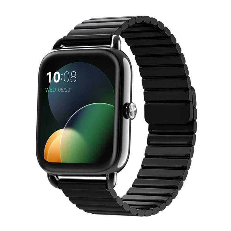 HAYLOU RS4 Plus Smartwatch Black – 1.78 inch AMOLED, IP68, Heart Rate & SpO2, 10-Day Battery
