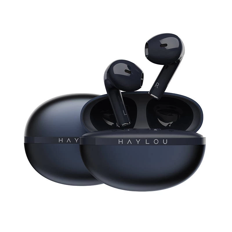 HAYLOU X1 2023 True Wireless Earbuds z ENC, Bluetooth 5.3, 12mm przetworniki, IPX4, ciemnoniebieski