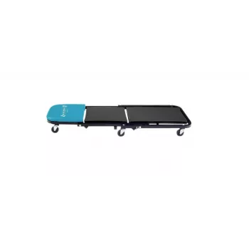 Hazet 195N-3 2-w-1 warsztatowy leżak i stołek, nośność 150 kg, 1198 x 440 x 135 mm, niebiesko-czarny