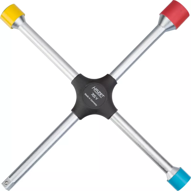 HAZET 705V Klucz krzyżowy z grzechotką 17/19/21 mm