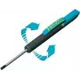 Wkrętak klipsowy HAZET 805C-25 z końcówką płaską 0,8 x 4,0 mm, ostrze 25 mm, ergonomiczny rękojeść wielokomponentowa, DIN ISO 2380-1