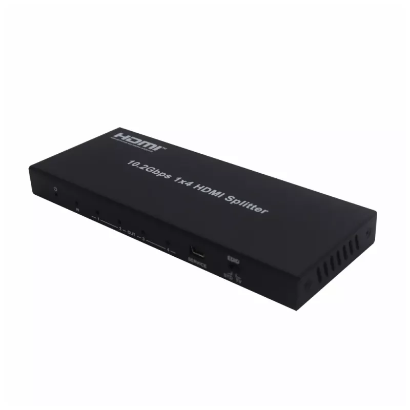 HDCVT HDC-SP914CN 1x4 HDMI 1.4 Rozdzielacz 4K z zarządzaniem EDID