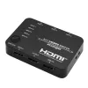 HDCVT HDS-B51 5x1 HDMI 2.0 Przełącznik 4K@60Hz HDR10 Dolby Vision HDCP 2.2 18Gbps z pilotem IR