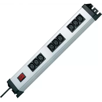 Listwa zasilająca Heinrich Kopp POWERversal 3x3-fach, 9x C13, 1,4m, 250V/10A 2274.2001.0