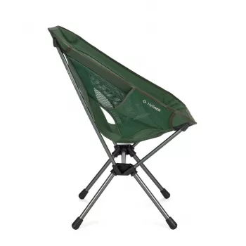 Helinox Chair One (re) Składane krzesło kempingowe - leśna zieleń, z recyklingu 600D poliester, rama aluminiowa DAC, nośność 145 kg