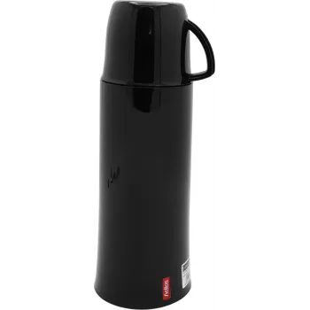 Helios Elegance butelka termiczna próżniowa 0,5 l czarna 5442-002