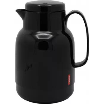 HELIOS Mondo próżniowy termos-karafka 1,0 l, czarny (3354-002)