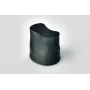 HellermannTyton 401-57980 HelaGuard Czarna karbowana osłona kabli z polipropylenu, 10 mm szerokości nominalnej, 50 m długości