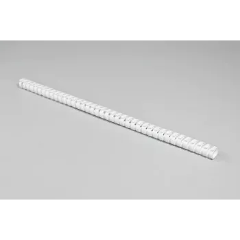 HELLERMANNTYTON FLEX-20SK-PP-WH spiralna opaska do wiązania kabli, biała, 20 mm, 25 m